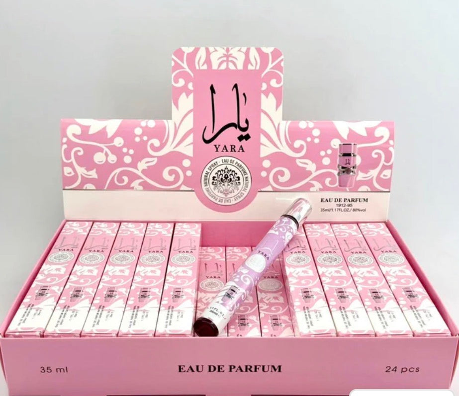 YARA BY LATTAFA TRAVEL SIZE EAU DE PARFUM SPRAY 1.18O
