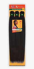 Sensationnel 3X X-Pression Pre-Stretched Braid 58" - 1B, 613, 27 , Red