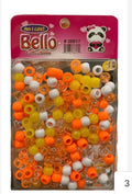 MEDIUM Beads / LARGE Pack - Orange Mix #38817
