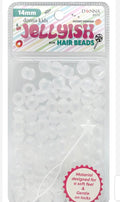 Jellyish Silicone Feeling Hair Beads 14MM - Clear #8751