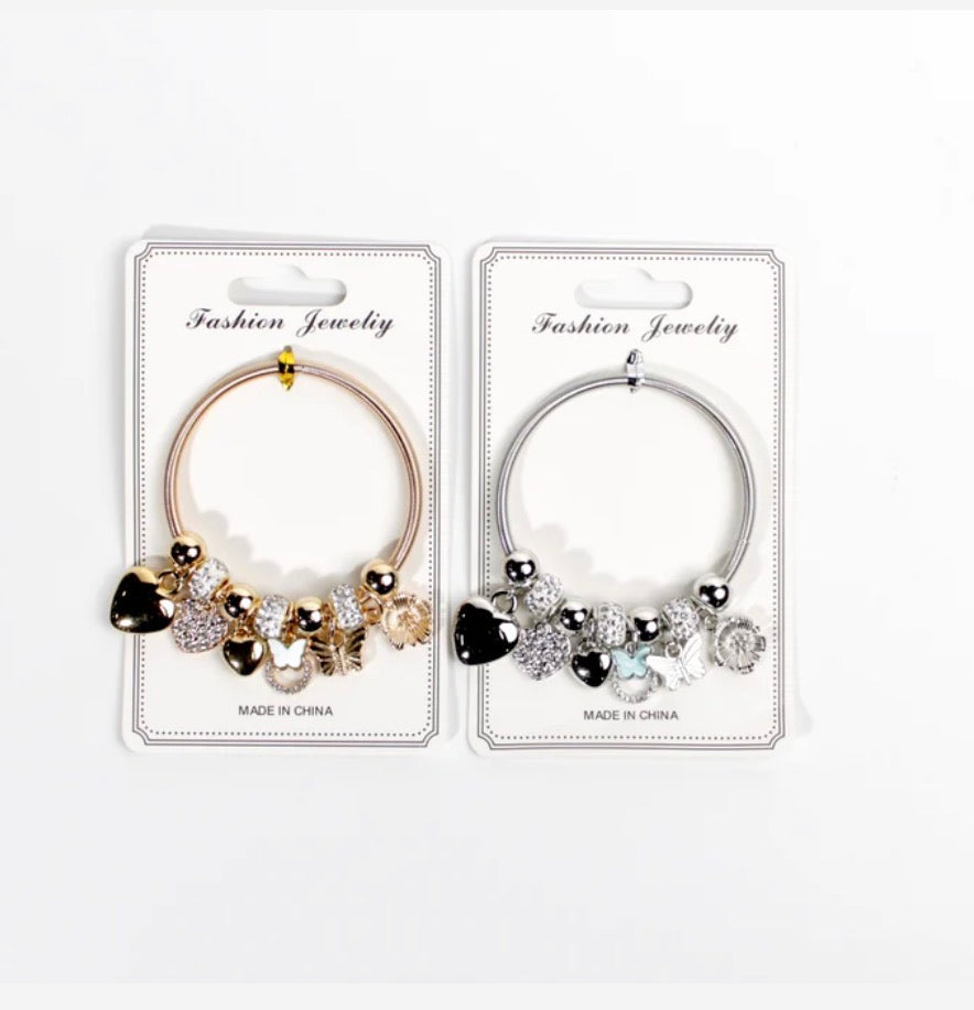 Design Charm Bracelets by the Dozen #XBRC1016