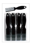 #L62 Eden Black Nail Brush (24Pc)