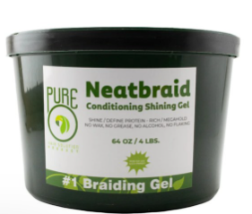 Pure O Natural Neatbraid Conditioning Shining Gel 64oz