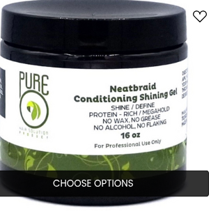 Pure O Natural Neatbraid Conditioning Shining Gel 16oz