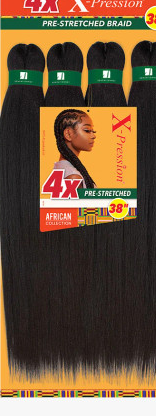 Sensationnel Synthetic 2X X-Pression Pre-Stretched Braid 48" - Color 4
